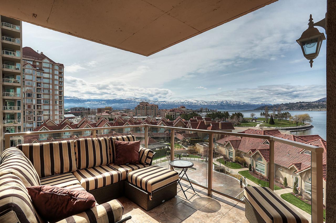 Sunset Waterfront Resort By Kelownacondorentals Exteriör bild