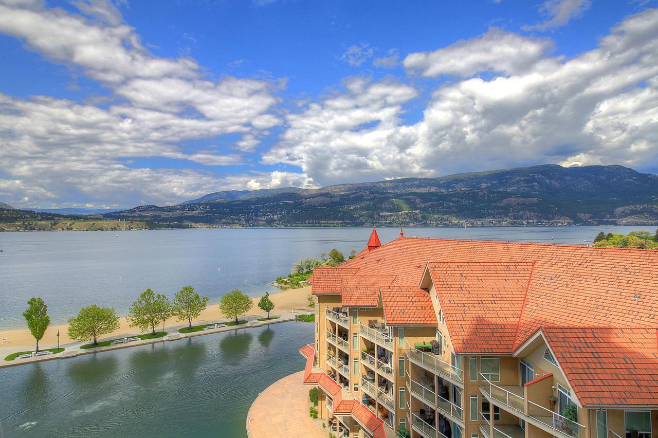Sunset Waterfront Resort By Kelownacondorentals Exteriör bild