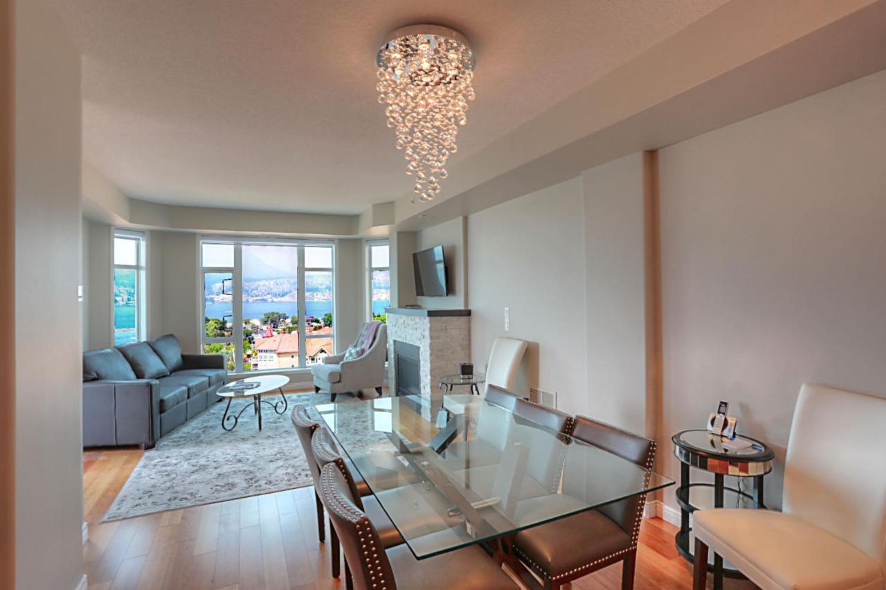 Sunset Waterfront Resort By Kelownacondorentals Exteriör bild
